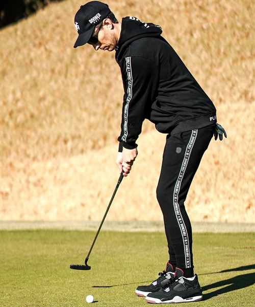 JOKER(ジョーカー)の「【DIVINER GOLF】裏毛テープ使いジップパーカー+ジョガーパンツ セットアップ メンズ ゴルフウェア スウェット 春服(セットアップ・メンズ・ホワイト/ブラック/杢グレー・M/L/XL/XXL)」の7枚目の写真