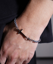 ZIP FIVE（ジップファイブ）の「ステンレス素材 3タイプ シルバーブレスレット（ブレスレット）」