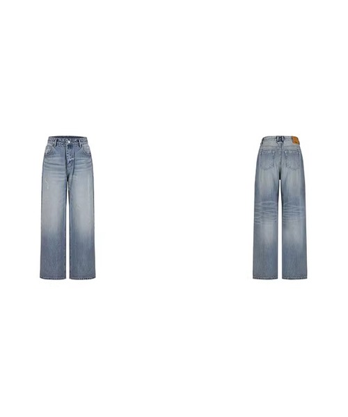 Fano Studios（ファノ ストゥディオズ）の「ハイウエスト ストレート デニムパンツ FX26K025【Fano Studios】【2026SS】（デニムパンツ・レディース・ブルー・L/M/S）」の11枚目の写真