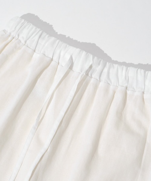 flower（フラワー）の「フローラルコットンスカート（スカート・レディース・ホワイト・FREE）」の9枚目の写真