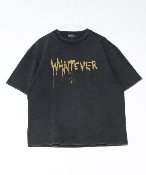 BRANDALISED（ブランダライズド）の「WHAT? S/S Tシャツ（Tシャツ/カットソー・メンズ・ブラック・M/L/XL）」の2枚目の写真