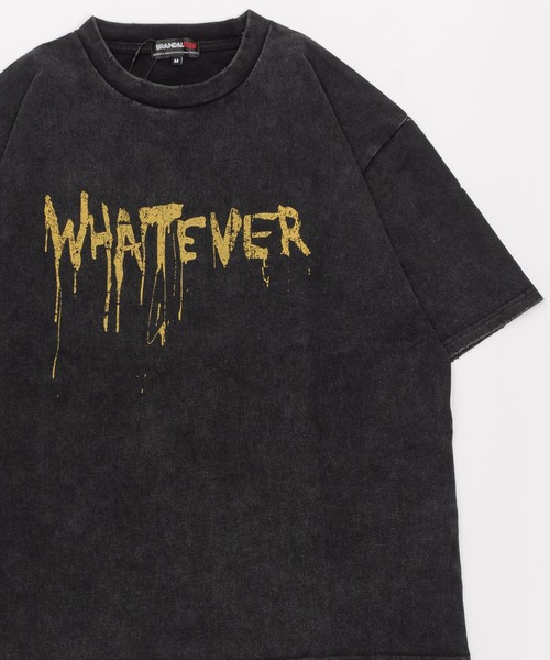 BRANDALISED（ブランダライズド）の「WHAT? S/S Tシャツ（Tシャツ/カットソー・メンズ・ブラック・M/L/XL）」の4枚目の写真