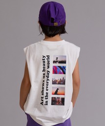 PAIRMANON STREET(�y�A�}�m���X�g���[�g)�́y90-160cm�z�y��100%�z�z������ �O���t�B�b�N�^���N�yPAIRMANON STREET�z(�^���N�g�b�v)