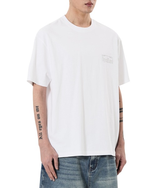 OY(オーワイ)の「『OY/オーワイ』SILVER STONE CIGARETTES BOX TEE /シルバーストーンシガレットボックスTシャツ(Tシャツ/カットソー・メンズ・ホワイト/ブラック・L/M)」の11枚目の写真