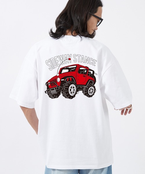 SIDEWAY STANCE（サイドウェイスタンス）の「【SIDEWAY STANCE】グラフィック プリント 半袖Tシャツ（Tシャツ/カットソー・メンズ・ホワイト系2/ホワイト/ブラック/ホワイト系5/ホワイト系3/ブラック系その他5/ブラック系その他3/ブラック系/ホワイト系その他4/ホワイト系その他2/ブラック系その他/ホワイト系1/ホワイト系/ブラック系3/ブラック系1/ホワイト系6/ホワイト系4/ブラック系その他6/ブラック系その他4/ホワイト系その他3/ホワイト系その他/ブラック系4/ブラック系2/ブラック系その他2/ホワイト系その他6/ホワイト系その他5/ブラック系6/ブラック系5・LARGE/SMALL/MEDIUM）」の11枚目の写真