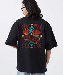 【SIDEWAY STANCE】グラフィック プリント 半袖Tシャツ