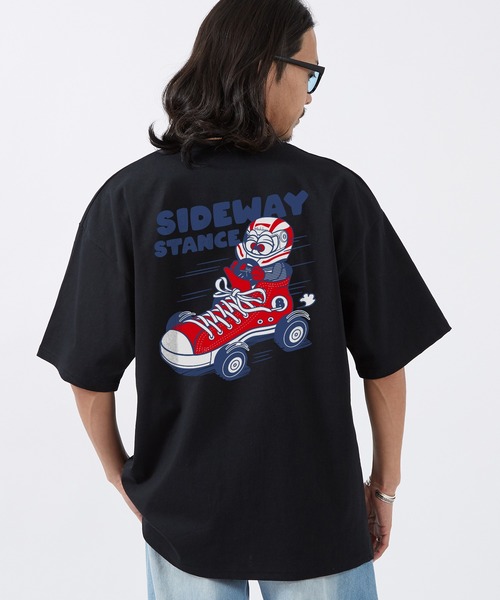 SIDEWAY STANCE（サイドウェイスタンス）の「【SIDEWAY STANCE】グラフィック プリント 半袖Tシャツ（Tシャツ/カットソー・メンズ・ホワイト系2/ホワイト/ブラック/ホワイト系5/ホワイト系3/ブラック系その他5/ブラック系その他3/ブラック系/ホワイト系その他4/ホワイト系その他2/ブラック系その他/ホワイト系1/ホワイト系/ブラック系3/ブラック系1/ホワイト系6/ホワイト系4/ブラック系その他6/ブラック系その他4/ホワイト系その他3/ホワイト系その他/ブラック系4/ブラック系2/ブラック系その他2/ホワイト系その他6/ホワイト系その他5/ブラック系6/ブラック系5・LARGE/SMALL/MEDIUM）」の21枚目の写真