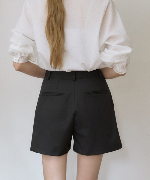 OURHOPE(アワーホープ)の「ソフトストレッチショートパンツ - ブラック(その他パンツ・レディース・ブラック・3(L)/2(M)/1(S))」の3枚目の写真
