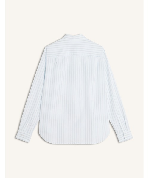 Maison Kitsune(メゾンキツネ)の「STRIPED CASUAL SHIRT(シャツ/ブラウス・メンズ・スカイブルー系・L/M/S/XS/XL)」の2枚目の写真