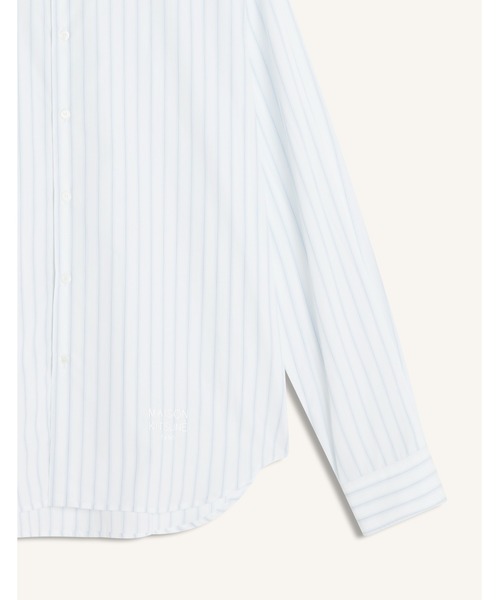 Maison Kitsune(メゾンキツネ)の「STRIPED CASUAL SHIRT(シャツ/ブラウス・メンズ・スカイブルー系・L/M/S/XS/XL)」の3枚目の写真