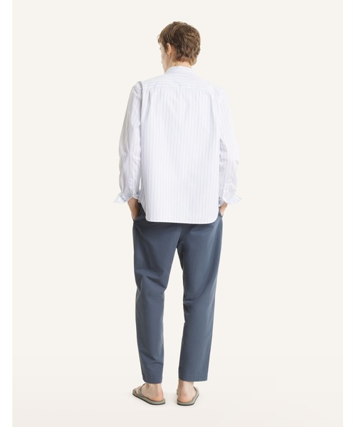 Maison Kitsune(メゾンキツネ)の「STRIPED CASUAL SHIRT(シャツ/ブラウス・メンズ・スカイブルー系・L/M/S/XS/XL)」の5枚目の写真