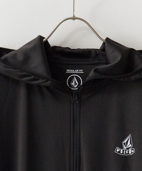 VOLCOM(ボルコム)の「VOLCOM/ボルコム PISTOL STONE RASH ZIP PARKA 長袖ラッシュガード 2026年春夏(パーカー・メンズ・ホワイト/ブラック・M/L/XL)」の4枚目の写真
