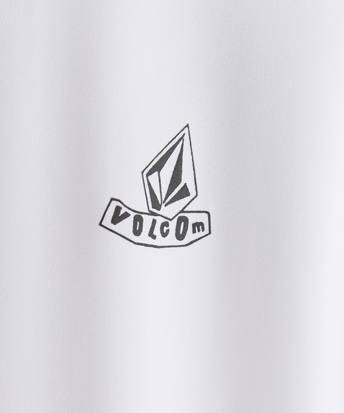 VOLCOM(ボルコム)の「VOLCOM/ボルコム PISTOL STONE RASH ZIP PARKA 長袖ラッシュガード 2026年春夏(パーカー・メンズ・ホワイト/ブラック・M/L/XL)」の6枚目の写真