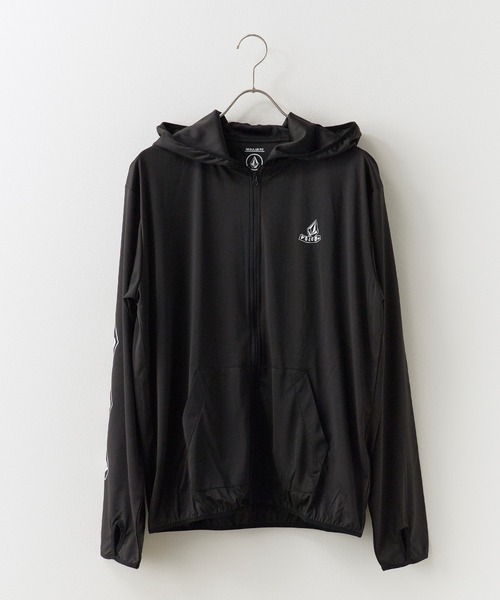 VOLCOM(ボルコム)の「VOLCOM/ボルコム PISTOL STONE RASH ZIP PARKA 長袖ラッシュガード 2026年 夏 夏服(パーカー・メンズ・ホワイト/ブラック・M/L/XL)」の21枚目の写真
