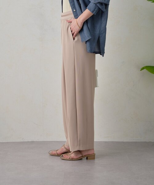 Jena espace merveilleux（ジェナ　エスパスメルヴェイユ）の「ウエストライントロミパンツ（その他パンツ・レディース・チャコールグレー/オフホワイト/ベージュ・FREE）」の19枚目の写真