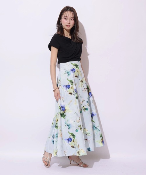 Mystrada(マイストラーダ)の「ドレープニット(ニット/セーター・レディース・ブラック/レッド/ピンク/ホワイト・38)」の7枚目の写真