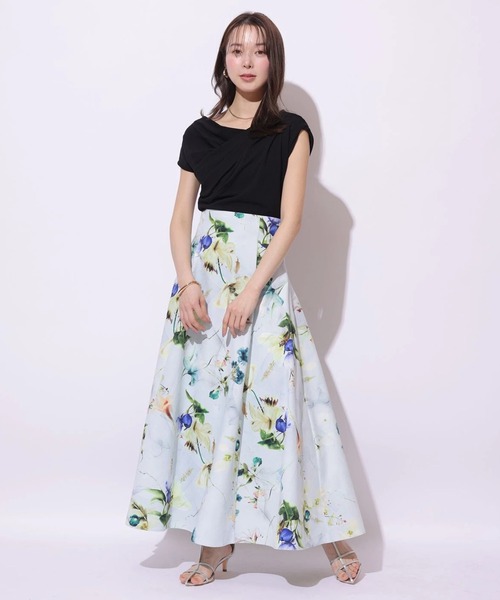 Mystrada(マイストラーダ)の「ドレープニット(ニット/セーター・レディース・ブラック/レッド/ピンク/ホワイト・38)」の8枚目の写真