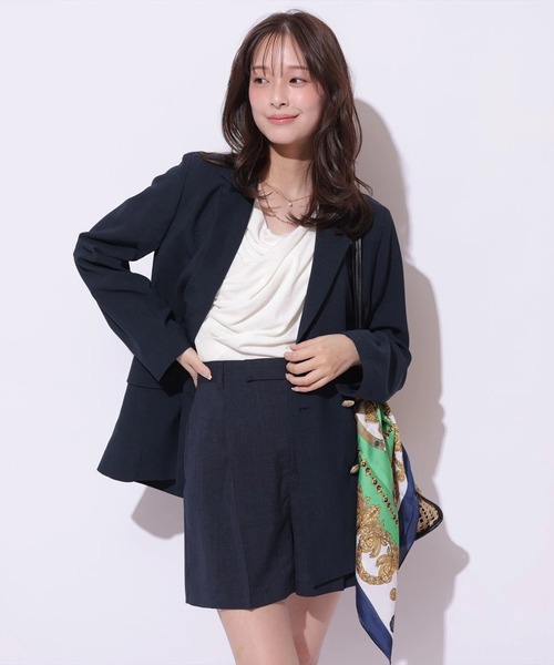 Mystrada(マイストラーダ)の「ドレープニット(ニット/セーター・レディース・ブラック/レッド/ピンク/ホワイト・38)」の16枚目の写真