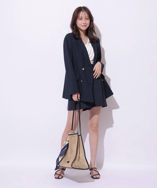 Mystrada(マイストラーダ)の「ドレープニット(ニット/セーター・レディース・ブラック/レッド/ピンク/ホワイト・38)」の17枚目の写真