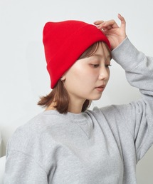 tunee（チュニー）の「【WARAIJOGO】EK326/シンプルカラーニット帽/ニットキャップ(NEZ)（ニットキャップ/ビーニー）」