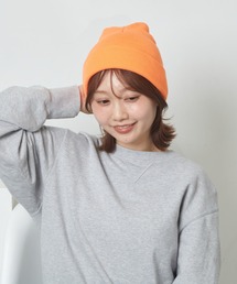 tunee（チュニー）の「【WARAIJOGO】EK326/シンプルカラーニット帽/ニットキャップ(NEZ)（ニットキャップ/ビーニー）」