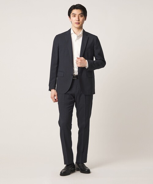 A DAY IN THE LIFE UNITED ARROWS(アデイインザライフユナイテッドアローズ)の「ハイツイスト カッタウェイカラーシャツ-イージーケア・吸水速乾-<A DAY IN THE LIFE>(シャツ/ブラウス・メンズ・ライトブルー/ロイヤルブルー/ホワイト・S/M/L/XL)」の7枚目の写真