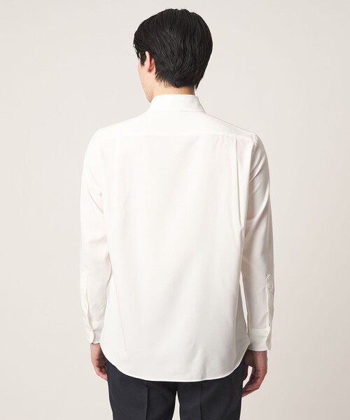 A DAY IN THE LIFE UNITED ARROWS(アデイインザライフユナイテッドアローズ)の「ハイツイスト カッタウェイカラーシャツ-イージーケア・吸水速乾-<A DAY IN THE LIFE>(シャツ/ブラウス・メンズ・ライトブルー/ロイヤルブルー/ホワイト・S/M/L/XL)」の18枚目の写真