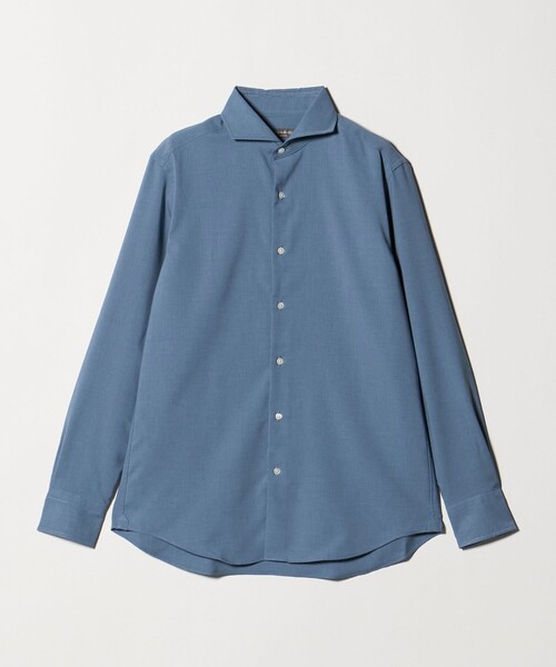 A DAY IN THE LIFE UNITED ARROWS(アデイインザライフユナイテッドアローズ)の「ハイツイスト カッタウェイカラーシャツ-イージーケア・吸水速乾-<A DAY IN THE LIFE>(シャツ/ブラウス・メンズ・ライトブルー/ロイヤルブルー/ホワイト・S/M/L/XL)」の20枚目の写真