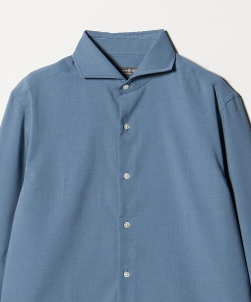 A DAY IN THE LIFE UNITED ARROWS(アデイインザライフユナイテッドアローズ)の「ハイツイスト カッタウェイカラーシャツ-イージーケア・吸水速乾-<A DAY IN THE LIFE>(シャツ/ブラウス・メンズ・ライトブルー/ロイヤルブルー/ホワイト・S/M/L/XL)」の22枚目の写真