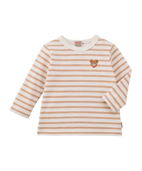 プッチー＆うさこのボーダー長袖Tシャツ（Tシャツ/カットソー）｜MIKI