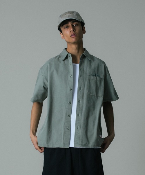 SLANTED OG S/S WORK SHIRT（シャツ/ブラウス）｜XLARGE（エクストラ