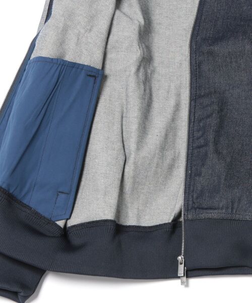 adidas(アディダス)の「【adidas】DNM FB TT デニム ファイヤーバード トラックトップ(ジャージ・メンズ・インディゴブルー・M)」の2枚目の写真