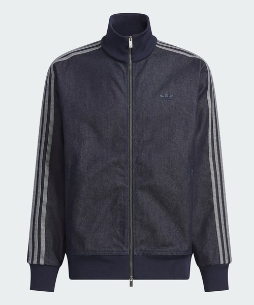 adidas(アディダス)の「【adidas】DNM FB TT デニム ファイヤーバード トラックトップ(ジャージ・メンズ・インディゴブルー・M)」の1枚目の写真
