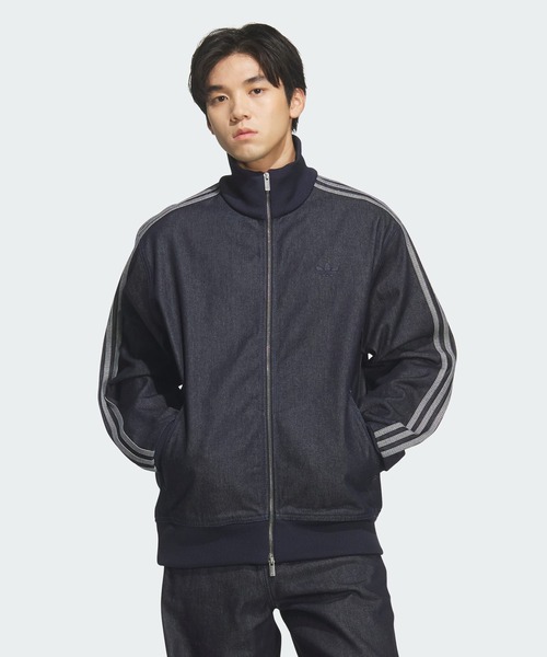adidas(アディダス)の「【adidas】DNM FB TT デニム ファイヤーバード トラックトップ(ジャージ・メンズ・インディゴブルー・M)」の7枚目の写真