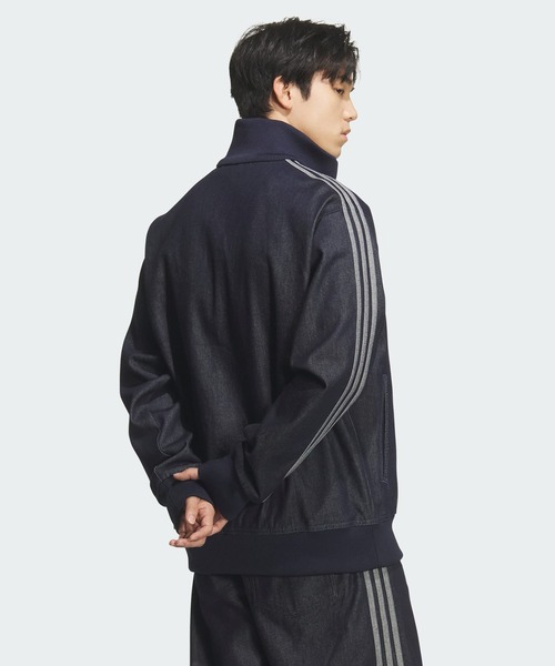 adidas(アディダス)の「【adidas】DNM FB TT デニム ファイヤーバード トラックトップ(ジャージ・メンズ・インディゴブルー・M)」の8枚目の写真