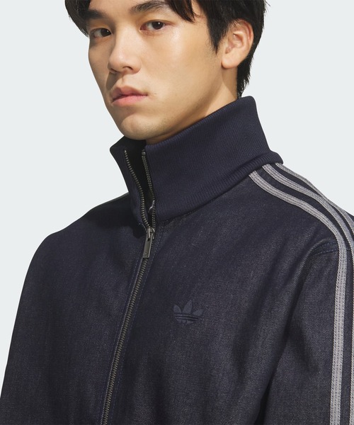 adidas(アディダス)の「【adidas】DNM FB TT デニム ファイヤーバード トラックトップ(ジャージ・メンズ・インディゴブルー・M)」の10枚目の写真
