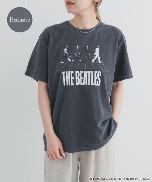 GOOD ROCK SPEED（グッドロックスピード）の「『別注』GOOD ROCK SPEED×DOORS　BEATLES ABBEYROAD（Tシャツ/カットソー・レディース・ブラック系その他/スミクロ/ベージュ系その他/ホワイト系その他・ONE）」の3枚目の写真