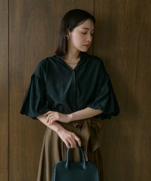 ソデパフブラウス685055