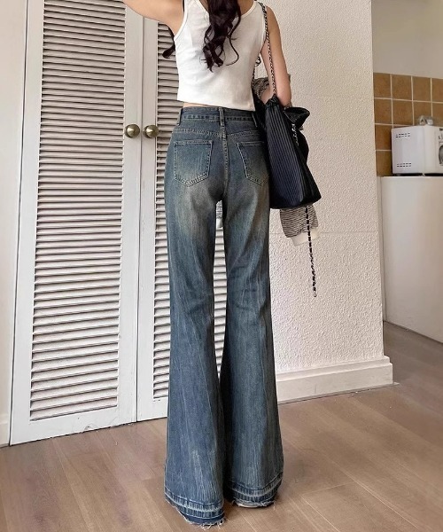 REBALANCE(リバランス)の「フレアデニムパンツ(デニムパンツ・レディース・A・SMALL/MEDIUM/LARGE)」の3枚目の写真