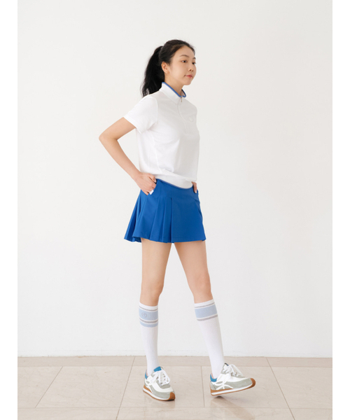 NITINA(ニティナ)の「エッセンシャルプリーツスカートBL(スカート・レディース・ブルー・SMALL/MEDIUM/LARGE)」の6枚目の写真