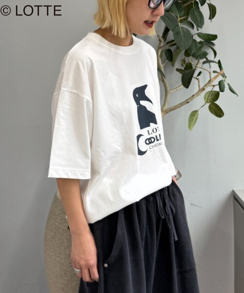 CIAOPANIC TYPY（チャオパニックティピー）の「【TYPY×LOTTE板ガム】持続冷感クールミントTEE（Tシャツ/カットソー・メンズ・ホワイト/グリーン/チャコールグレー・SMALL/LARGE/MEDIUM）」の12枚目の写真