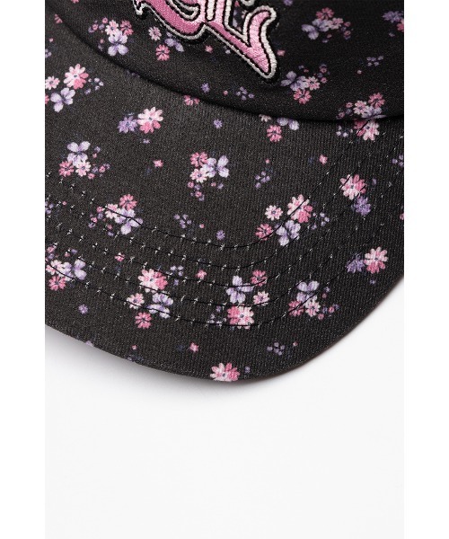 WOKE EDGE(ウォークエッジ)の「Tシャツ|Flower Mesh Cap|WOKE EDGE(キャップ・メンズ・ブラック/ピンク・FREE)」の7枚目の写真