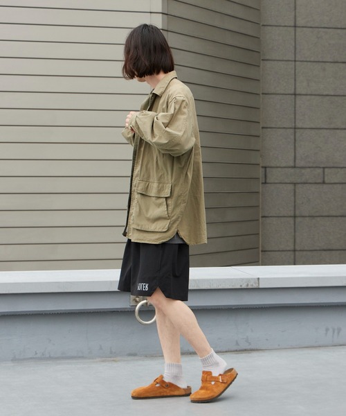POLeR(ポーラー)の「POLeR/ポーラー RELOP 2 DRY TRAINING SHORTS 水陸両用 吸湿速乾 UVカット ストレッチ 耐塩素 ワイドシルエット ショートパンツ ハーフパンツ ショーツ ブランドパッチ メンズ 2026年 夏 夏服(その他パンツ・メンズ・ブラック/ベージュ/ネイビー・M/L/XL)」の22枚目の写真
