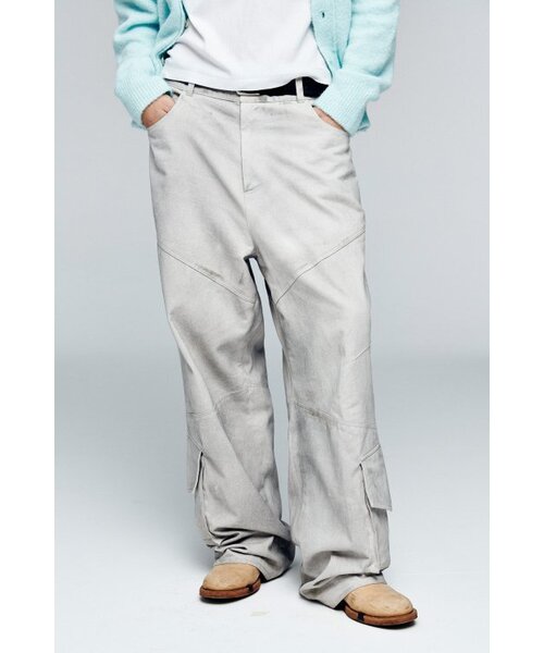 ANYTIME LOREAK(エニタイムロレーク)の「Rose Washing Pants-LIGHT GRAY(その他パンツ・レディース・その他・LARGE)」の2枚目の写真