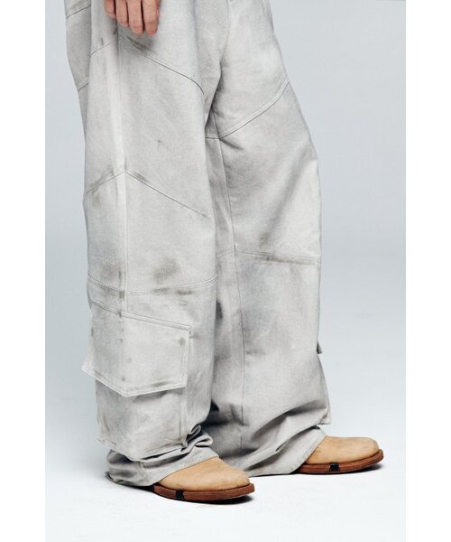ANYTIME LOREAK(エニタイムロレーク)の「Rose Washing Pants-LIGHT GRAY(その他パンツ・レディース・その他・LARGE)」の3枚目の写真