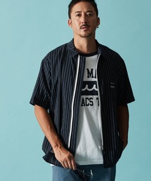 ACANTHUS | ACANTHUS:MUTA Dot Air; Zip Up S/S Shirt(シャツ/ブラウス)