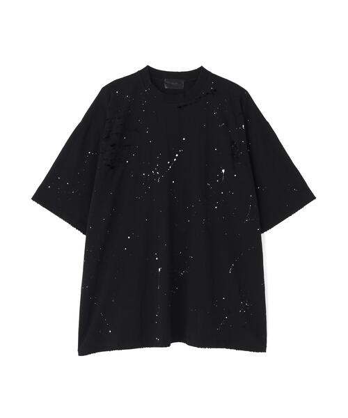 SIS(エスアイエス)の「SIS/エスアイエス/Print Damage T-Shirts(Tシャツ/カットソー・レディース・ブラック/ホワイト・F)」の2枚目の写真