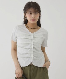 archives | 【人気デザインが夏仕様で登場】ハーフスリーブフロントタックカットＴＯＰＳ(Tシャツ/カットソー)