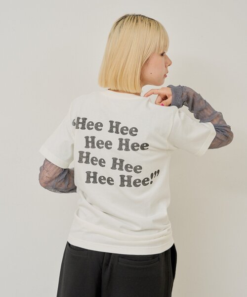 WHIMSIC(ウィムジック)の「【UNISEX/2サイズ展開】PEANUTS PRINT T-SHIRT(Tシャツ/カットソー・メンズ・ブラウン/ピンク/ホワイト/グレー/イエロー・1/2)」の22枚目の写真