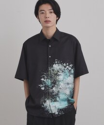 サイドペイント半袖シャツ
